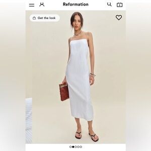 Reformation Gael Linen Dress